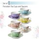 thumbnail image 2 of Juego floral de 6 tazas de té Brew To A Tea de 210 ml con platillos, 2 of 7
