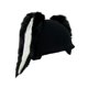 thumbnail image 2 of Protector De Cubierta Para Casco De Esquí De Nieve, Decoración Creativa Para Casco De Esquí, Deportes De Invierno, Conejito Negro, 2 of 5