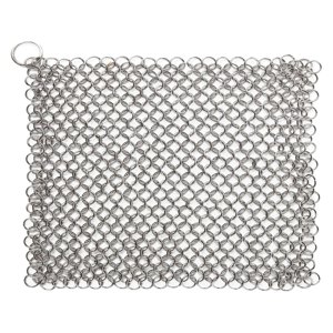 Magideal - Arandelas De Hierro Fundido Acero Inoxidable 316 Anillos Pequeños Cerámica Sin Daños Amplias Aplicaciones Para Wok Utensilios De Pequeño Calibre Horno Medio