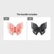 thumbnail image 1 of Butterfly Hair Claw Clips, Women Oversize Hair Claws, Hollow Butterfly Hairpin Hair Clips Barrettes For Women Girl Party Hair Accessories 1pc, 1 of 5