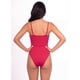 thumbnail image 2 of Trikini con doble nudo color rojo Talla S, 2 of 4