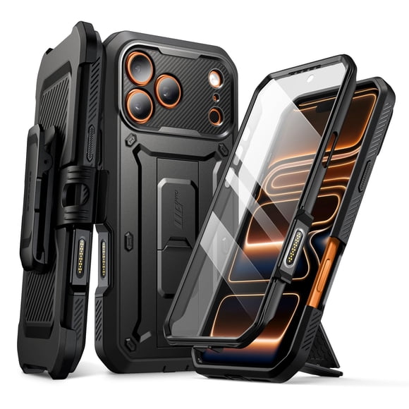 Funda SUPCASE para iPhone 17 Pro Max, Unicorn Beetle Pro, 6,9", negra