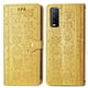 thumbnail image 1 of Funda Cartera FOXDOCK para VIVO Y20 , Flip PU con Relieve de Gatos y Perros, Tarjetero y Soporte, 1 of 6