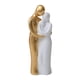 thumbnail image 2 of Resina Familia Pareja Estatuilla Escultura Escritorio Decoración Familia Oro, 2 of 5