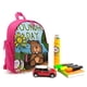 thumbnail image 3 of Atrapado en el Tiempo Mochila Escolar para Niños y Niñas, Mochila Infantil Ligera de Alta Calidad, Grande y Duradera ROSA, 3 of 6