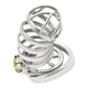 thumbnail image 2 of Dispositivo De Cinturón De Jaula De Castidad Masculina De Acero Inoxidable Anillo De Bloqueo De Pene Cinturón 40 Mm, 2 of 5