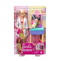 Muñeca Barbie Careers Pediatra,Rubia,Con,Bebé