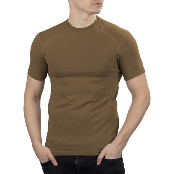 CAMISETA 281Z TÁCTICA DE ALGODÓN Coyote Marrón - Talla Grande