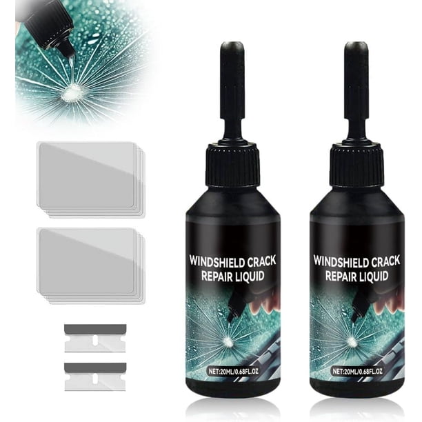 Kit reparación parabrisas agrietado premium coche astillas grietas universal