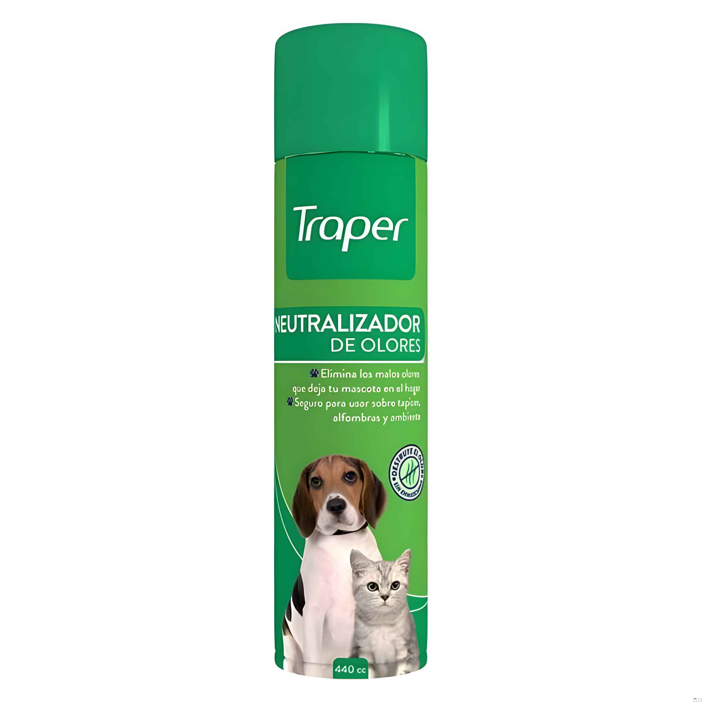 thumbnail image 1 of Neutralizador de olores para Perros y Gatos 440cc - Traper, 1 of 2