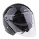 thumbnail image 2 of Casco De Motocicleta 3/4 Abierto Para Visera De Cara Completa Negro Brillante L, 2 of 5