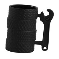 Magideal - Taza De Café Con Diseño De Neumáticos, Taza Innovadora, Colección Atractiva Para Amantes De Los Automóviles, Taza De Café Con Diseño De Neumáticos Con