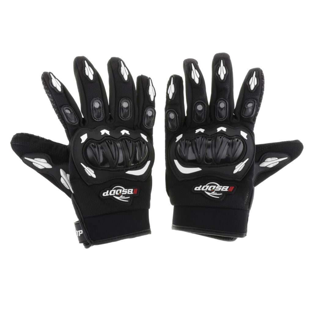 Msport Guanti Moto Invernali Termici 100% Impermeabili – Caldi, Antivento e Touch Screen, Ideali per Moto, Scooter e Sci - Nero XXL