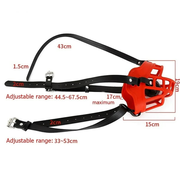 SM Bdsm Dog Muzzle Mask with Silicone Harness Mouth Gag Bondage Fetish Restraint Slave Sex Toy for Couple Adult Game Cosplay