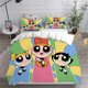 thumbnail image 1 of The Powerpuff Girls Bedding Sets Cartoon Duvet Cover Cover Set Comforter3-Piece Bedding Set (1 Duvet Cover + 2 Pillow Shams), 1 of 5