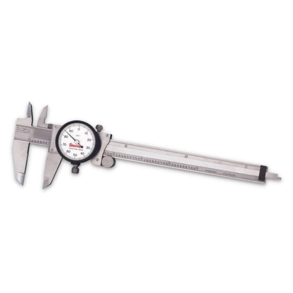 Calibrador Starrett de 15 cm con graduación de 0,001 " Serie 120