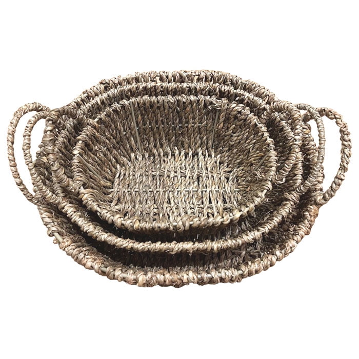 Bric - Cestas Fibras Ovaladas Set De 3