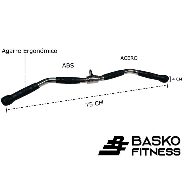 Accesorio Polea Barra Curva Lider