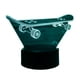 thumbnail image 1 of Lampara Ilusion 3D Skate de 7 colores, Base touch, 1 of 7
