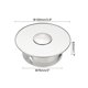 thumbnail image 2 of Uxcell Tapa de Agujero de Chimenea, 83mm(3.3") Ajustable en Hermeticidad Tapa Redonda de Acero Inoxidable para Agujero de Conducto Tapa de Tubo de Estufa con Tapa de Agujero Removible, 2 of 5