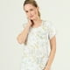 thumbnail image 4 of Pijama de Mujer New Cuore Pantalon Largo Blanco Estampado, 4 of 4