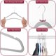 thumbnail image 3 of Velvet Hangers LUX Decor Grey, paquete de 50 prendas antideslizantes, 3 of 6
