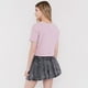 thumbnail image 3 of Polera Mujer Fun Manga Corta Crop Rosa Corona, 3 of 5