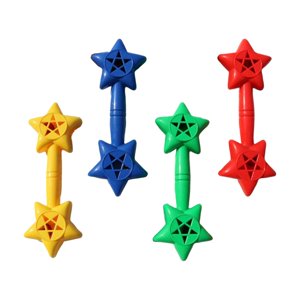 Magideal - 4X Mancuernas De Mano Para Niños, Barra De Ejercicio De Gimnasio En Casa, Juguete Deportivo De Ejercicio Físico Para Niños Para Niños Pequeños Regalos