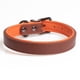 thumbnail image 1 of Collar de cuero rústico para perros de tamaño mediano., 1 of 5