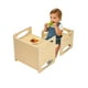 thumbnail image 1 of Set de mesa y silla de destete VEVOR Montessori de madera de 1 a 5 años, 1 of 3
