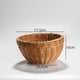thumbnail image 1 of Xiao Hua Canasta de Almacenamiento de Frutas de Ratán Hecha a Mano, 1 Pieza -6.89 X 4.13 X 3.94 Pulgadas, Muy Adecuada para Exhibición de Frutas en Encimera de Cocina, Almacenamiento Central para, 1 of 4