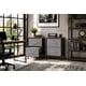 thumbnail image 4 of Pack 2 Veladores 2 Gavetas Estilo Industrial Gris Madera, 4 of 5