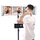 thumbnail image 1 of Espejo 360° LIPFISBARBERSHOP.COM con LED y cargador USB-C, 1 of 7
