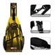 thumbnail image 3 of Rayos Riñonera Bandolera con Estampado Integral para Hombres y Mujeres, Bolso Cruzado Gráfico de Tendencia, Mochila de Hombro Streetwear para Ciclismo y Deportes, Riñonera Versátil Casual, 3 of 6