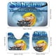 thumbnail image 3 of Set de Cortina de Baño Desmarcar Sabrina La Serie Animada 4 Piezas, 3 of 6