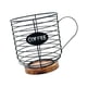 thumbnail image 4 of Cesta De Almacenamiento De Cápsulas De Café, Organizador De Cápsulas De Café Para Cafetería, Bar, Hotel, Restaurante, Negro, 4 of 5