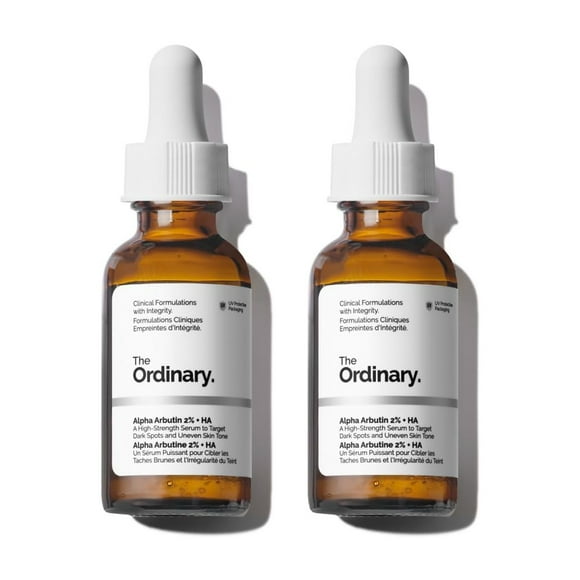 Sérum The Ordinary Alpha Arbutin 2% + de ácido hialurónico 30 ml x2