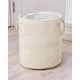 thumbnail image 3 of Canasto de Ropa Decorativo Organizador 35x40cm Beige, 3 of 3