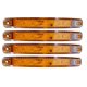 thumbnail image 2 of Set Farol Lateral Ambar Delgado 12/24V 10 Pcs, 2 of 2