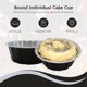 thumbnail image 3 of Bandeja para hornear KitchenDance desechable de aluminio coloreado de 8 onzas con tapa, 3 of 9