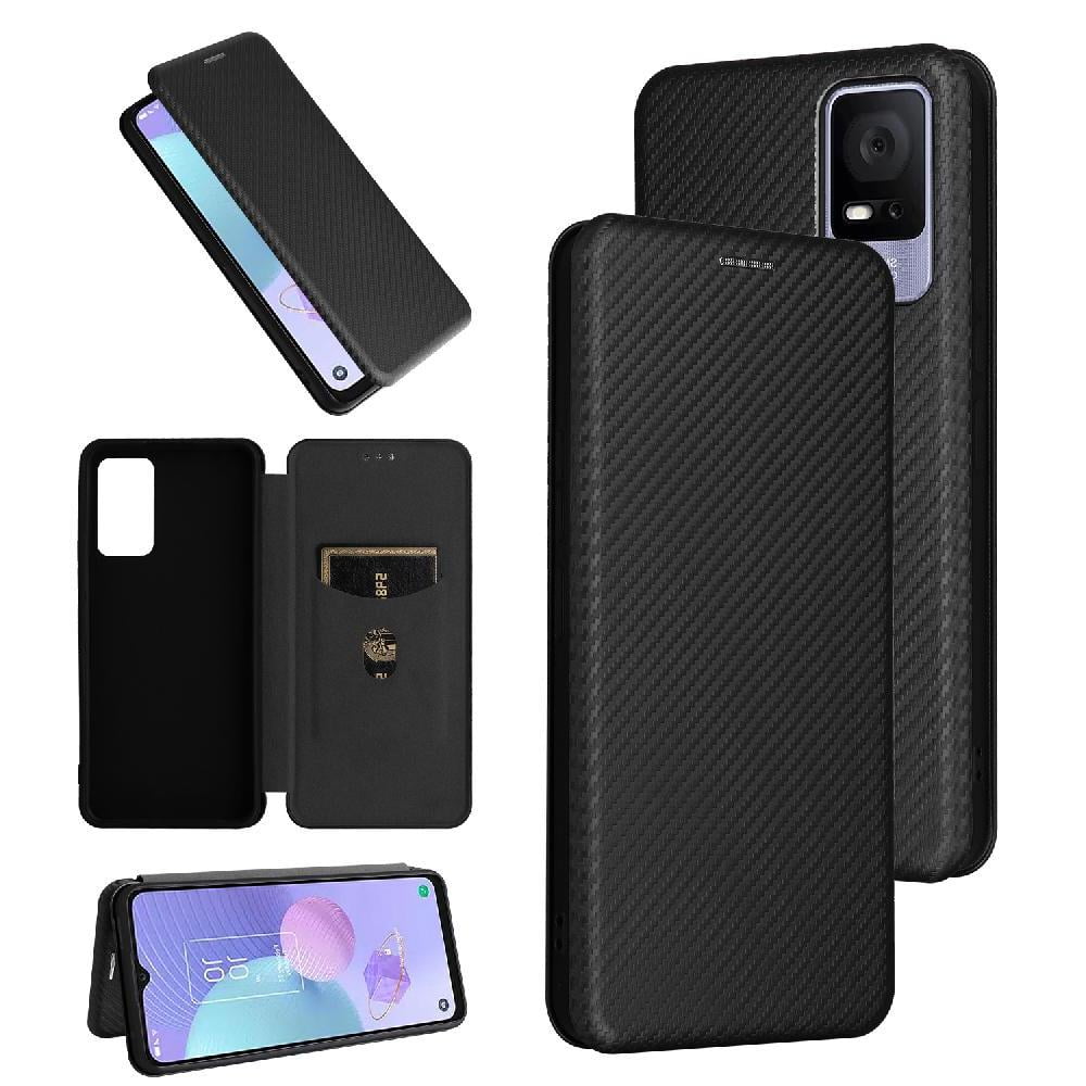 Funda Flip Para Foxdock Tcl 405 - Funda Magnética De Negocios, Funda Protectora Delgada