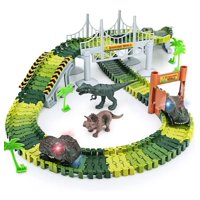 Genérico - Pista Armable Nueva De Dinosaurio Verde