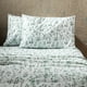 thumbnail image 1 of Sabanas Estampadas 2P Hojas Verde, 1 of 3
