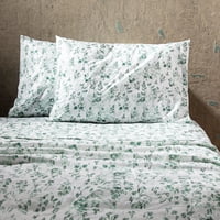 Dib - Sabanas Estampadas 2P Hojas Verde