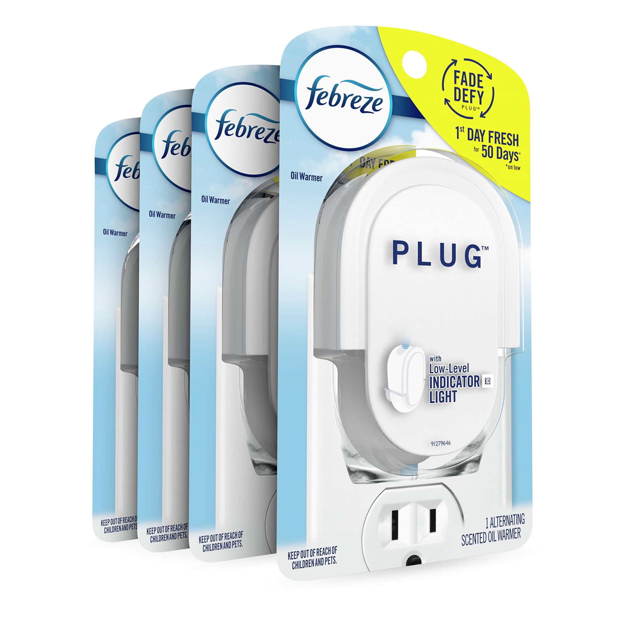 Ambientador Febreze Plug In Fade Defy Plugs, Aceite Perfumad