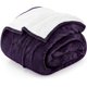 thumbnail image 1 of Blanket Utopia Bedding Sherpa, tamaño doble, ciruela, 170 x 168 cm, 480 g/m², 1 of 8