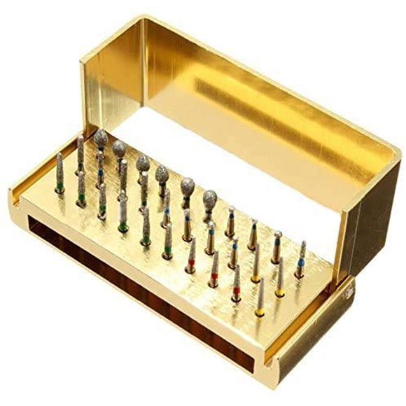 Set de fresas de diamante ALLmuis 30 piezas 1,6 mm de aleación de aluminio