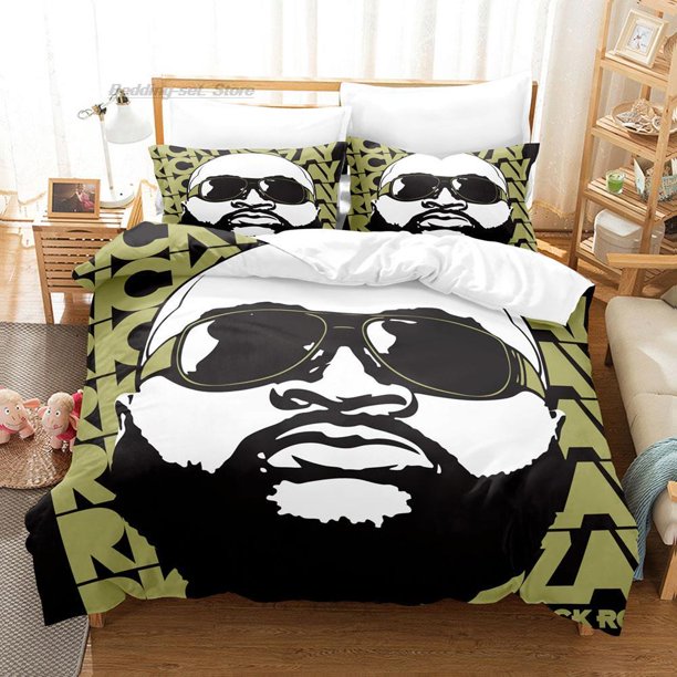 RICK ROSS Bedding Set Bed Set Aldult Kid Bedroom Duvetcover Sets Hip Hop bed sheet set