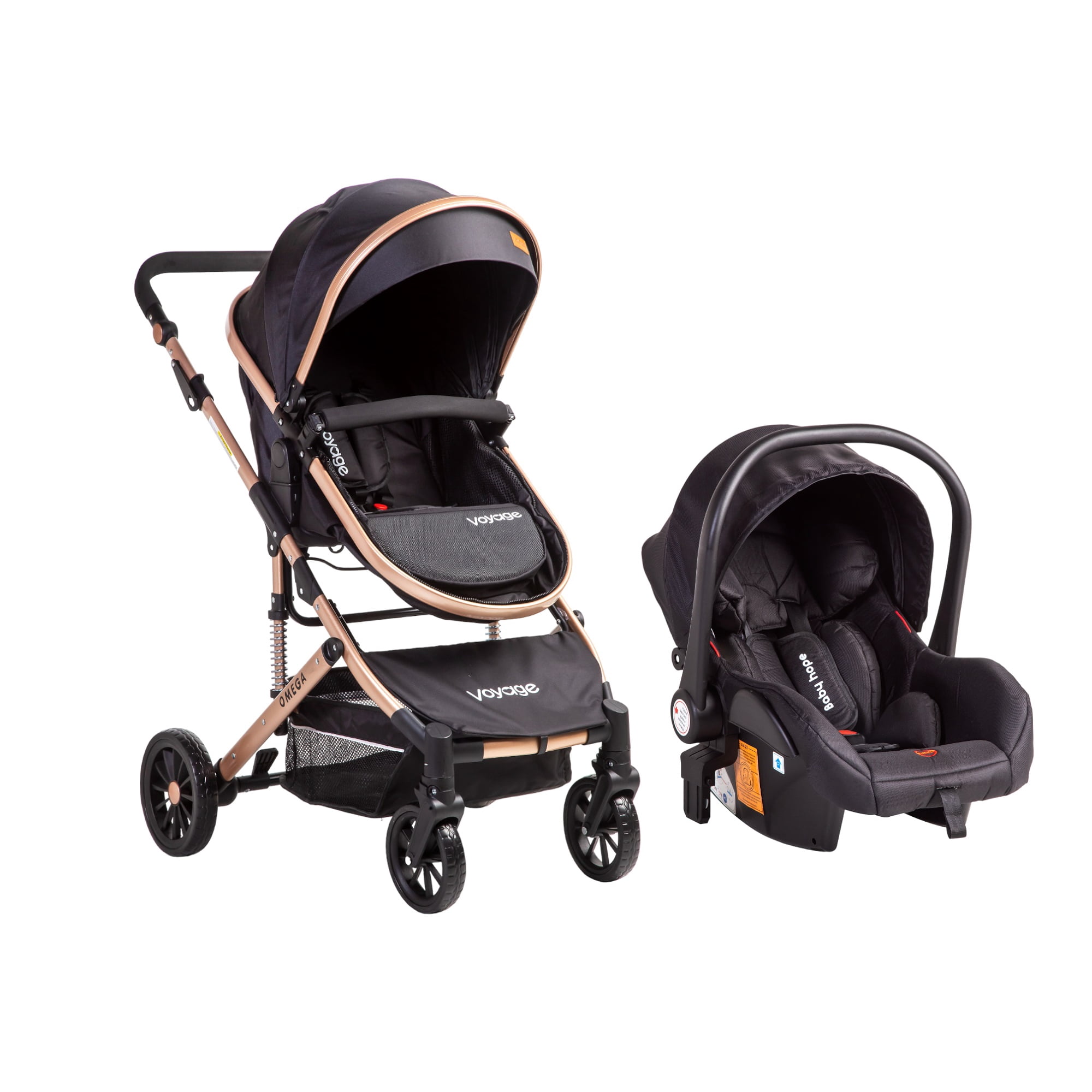 Voyage - Coche Trvel System Omega De 3 En1 Black