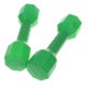 thumbnail image 3 of 1 par de pesas ligeras de plástico al aire libre ejercicio de fitness ejercicio ni?os verde, 3 of 5